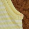 Size 3 Target Yellow & White Striped Tank Top EUC - Image 3
