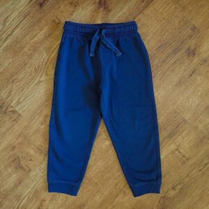 Size 4 Kids & Co Plain Blue Trackpants GUC