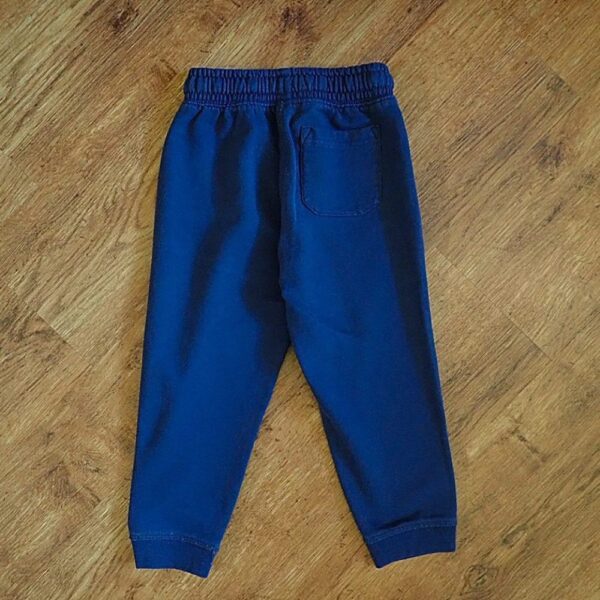 Size 4 Kids & Co Plain Blue Trackpants GUC - Image 2