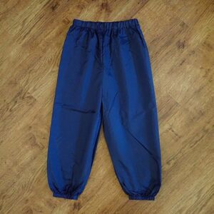 Size 4 Water Resistant Navy Rain Pants NOS
