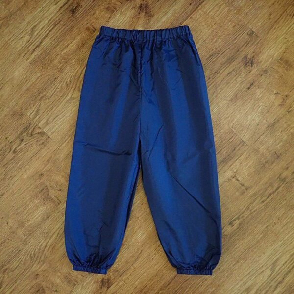 Size 4 Water Resistant Navy Rain Pants NOS