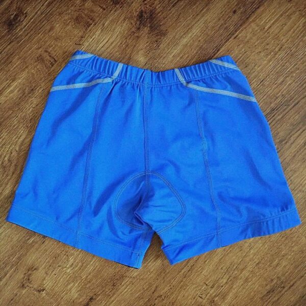 Size 5 2XU Electric Blue Compression Half Shorts NOS - Image 2