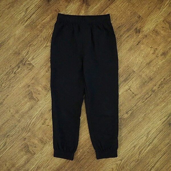 Size 5/6 Target Microfibre Black Trackpants NOS
