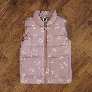 Size 5 Anko Quilted Lilac Puffer Vest EUC