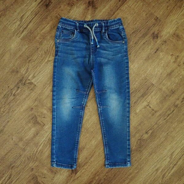 Size 5 Anko Stretch Denim Blue Chino Pants GUC