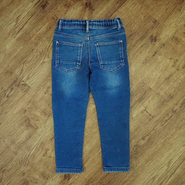Size 5 Anko Stretch Denim Blue Chino Pants GUC - Image 2