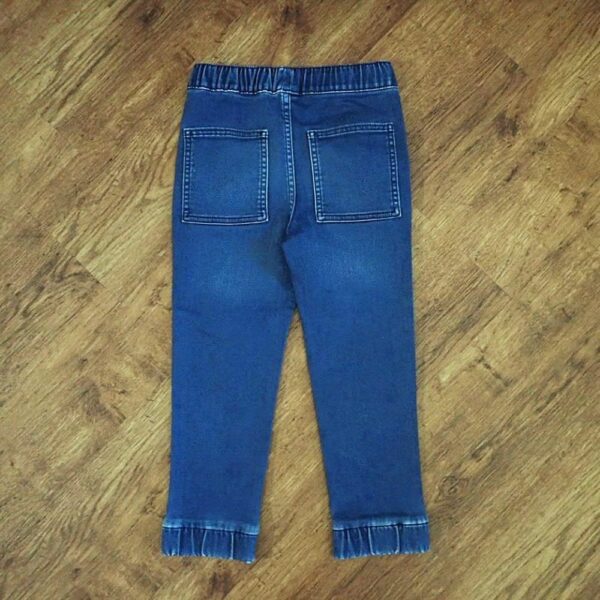 Size 5 Anko Blue Denim Chino Pants EUC - Image 2