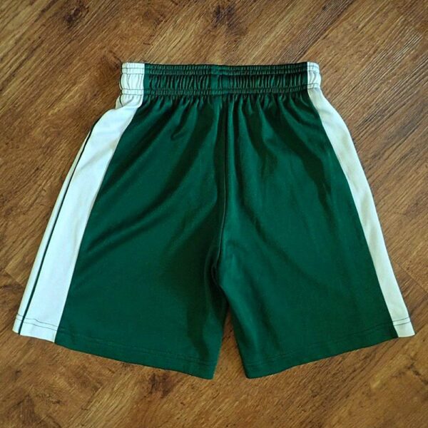 Size 5 Green & White Basketball Shorts by Eastbay EUC - Image 2