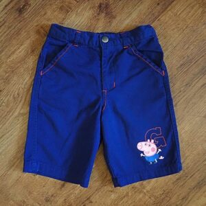 Size 5 George Pig Navy Vintage Shorts NOS