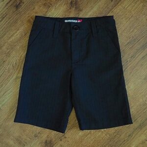 Size 5 Quiksilver Adjustable Black Casual Shorts EUC