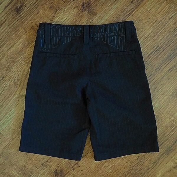 Size 5 Quiksilver Adjustable Black Casual Shorts EUC - Image 2