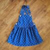 Size 6 Anko Blue Stretch Denim Pinafore Dress EUC