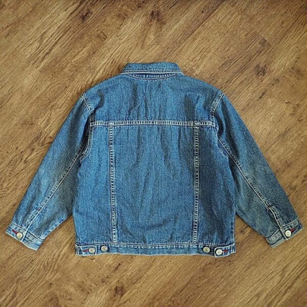 Size 7 Urban Blue Denim Heavyweight Jacket EUC - Image 2