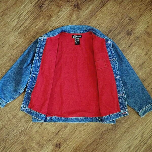 Size 7 Urban Blue Denim Heavyweight Jacket EUC - Image 3