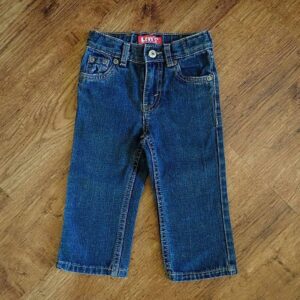 Size 1 Levi's 514 Adjustable Slim Straight Denim Jeans EUC