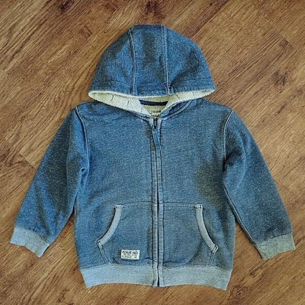 Size 3/4 Heavyweight Zip-Through Hoodie by TU Clothing GUC