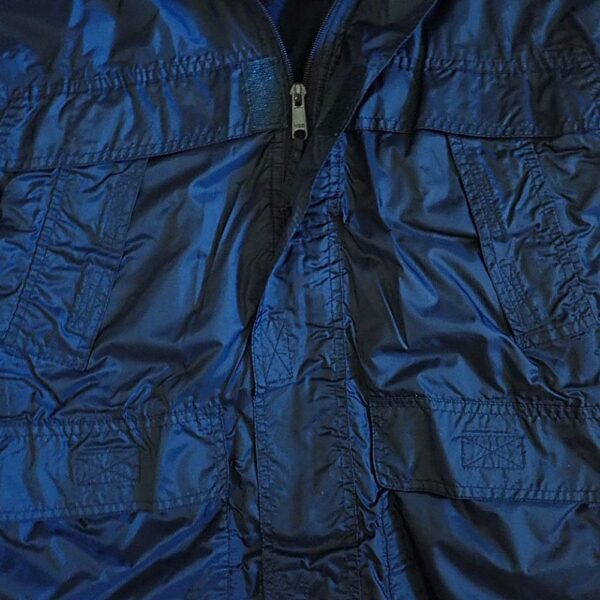Size 4/6 Primary School Wear Lightweight Navy Rain Jacket EUC - Image 4