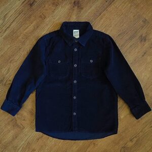Size 4 Anko Dark Navy Corduroy Shirt EUC