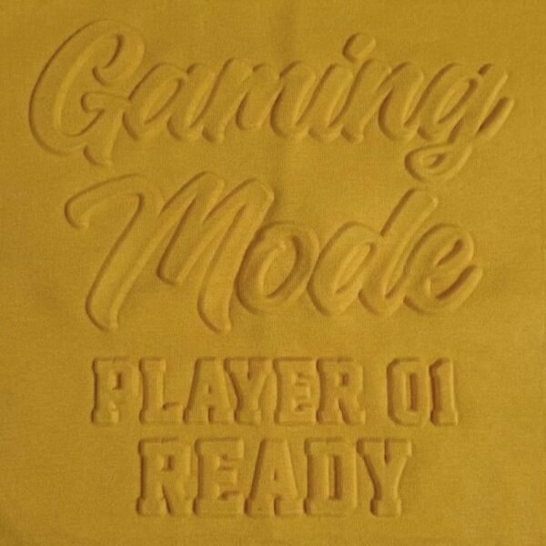 Size 4 Cool Kids 'Gaming Mode' Embossed Long Sleeve Tee NOS - Image 3