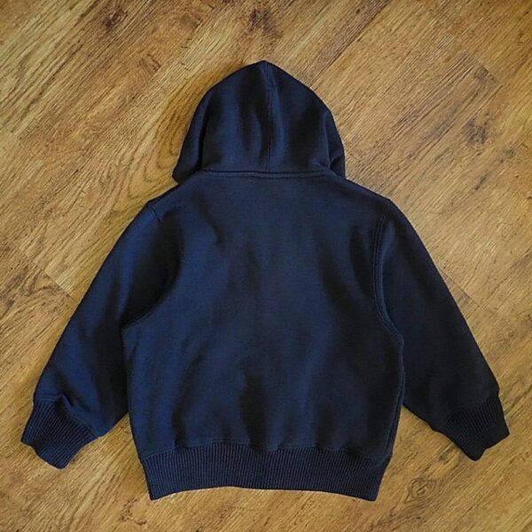 Size 4 DC Comics Batman Classic Logo Hoodie GUC - Image 2