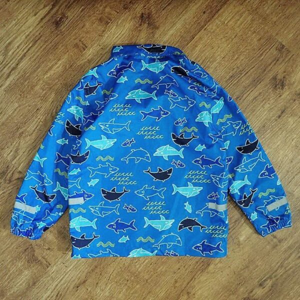 Size 4 Lily & Dan Blue 'Sea Creatures' Jacket EUC - Image 3