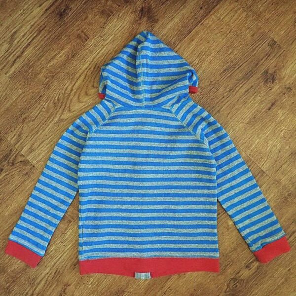 Size 4 Lily & Dan Multicoloured Block-Striped Hoodie EUC - Image 2