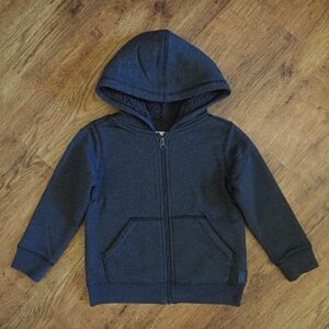 Size 4 Target Grey Marled Heavyweight Hoodie EUC