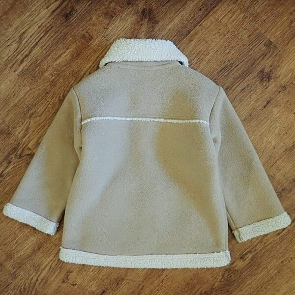 Size 4 Target Heavyweight Sherpa-Lined Polar Fleece Jacket EUC - Image 2