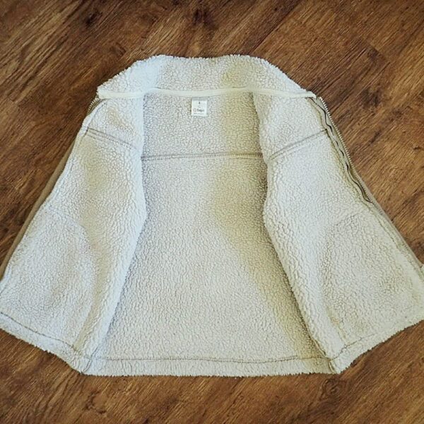 Size 4 Target Heavyweight Sherpa-Lined Polar Fleece Jacket EUC - Image 3