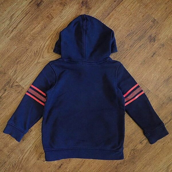Size 4 Target Navy & Red 'BRKLYN 68' Hoodie GUC - Image 2