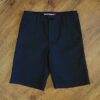 Size 5 Quiksilver Adjustable Black Casual Shorts EUC