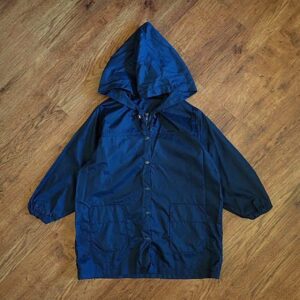 Size 5 Target Lightweight Navy Rain Jacket EUC