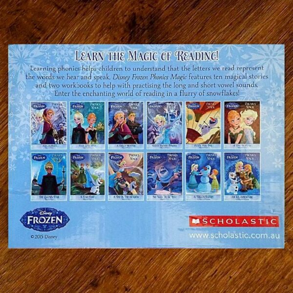 Disney Frozen: Phonics Magic Boxed Set (Long & Short Vowels) NOS - Image 2