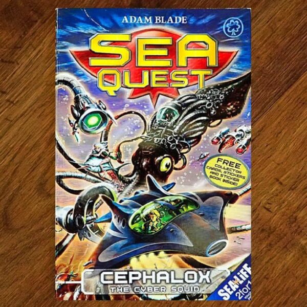 Sea Quest: Cephalox the Cyber Squid Junior Novel (Adam Blade) NOS