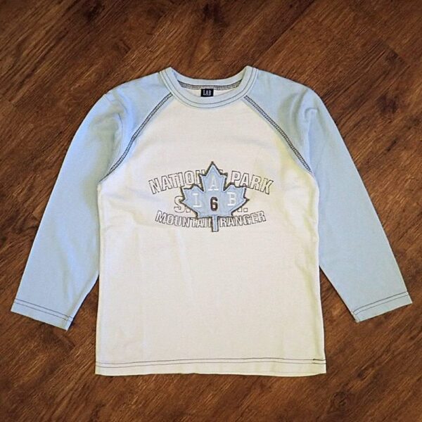 Size 5/6 Medium Weight Long Sleeve Tee by LAB Jeans EUC