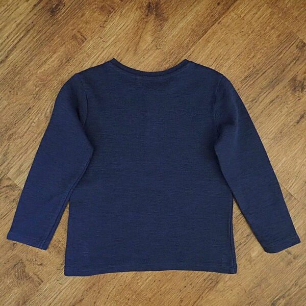 Size 5 Anko Navy Medium Weight Long Sleeve Tee EUC - Image 2