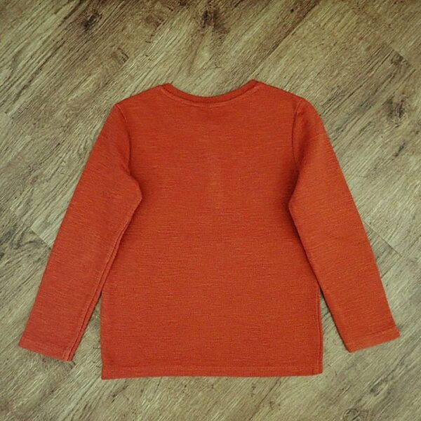 Size 5 Anko Terracotta-Coloured Medium Weight Long Sleeve Tee EUC - Image 2