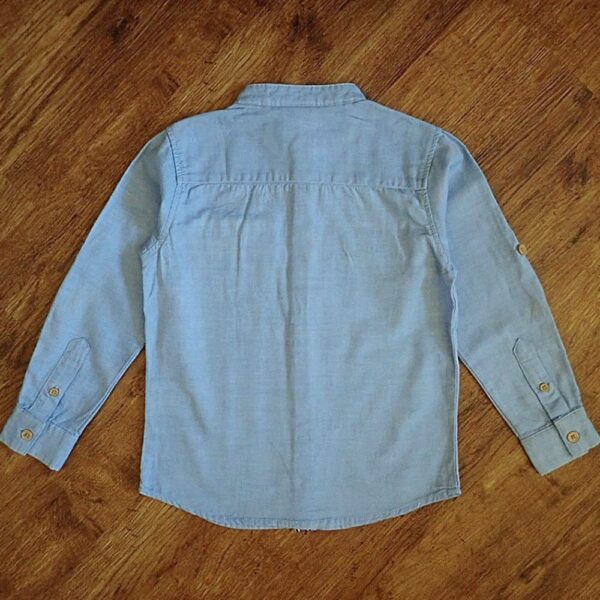 Size 5 B-Collection Pale Blue Long Sleeve Shirt EUC - Image 2