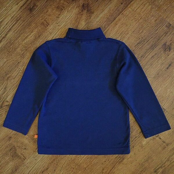 Size 5 Fun Spirit Long Sleeve Navy Skivvy EUC - Image 2