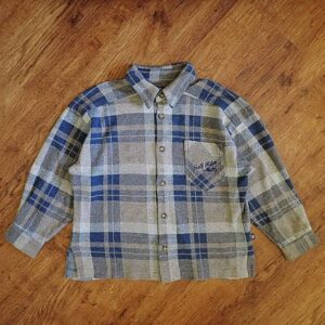 Size 5 Oversized Flannelette Shirt by Half Miler Clothing Co EUC