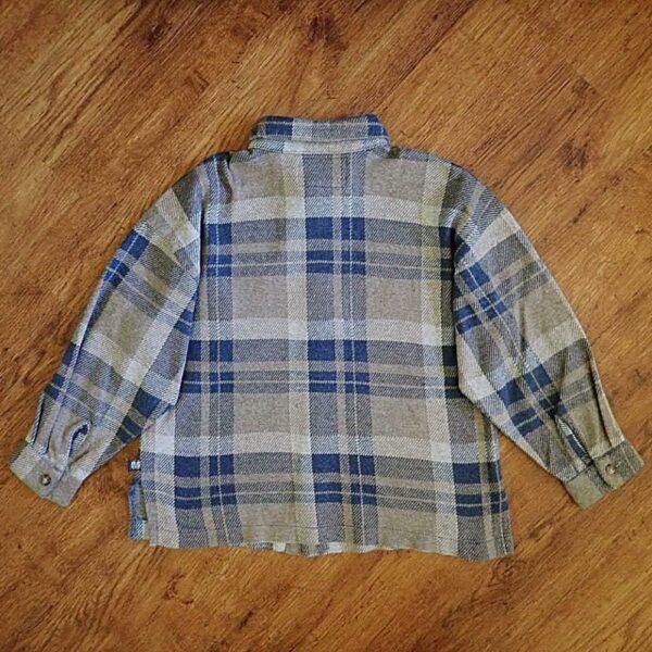 Size 5 Oversized Flannelette Shirt by Half Miler Clothing Co EUC - Image 2