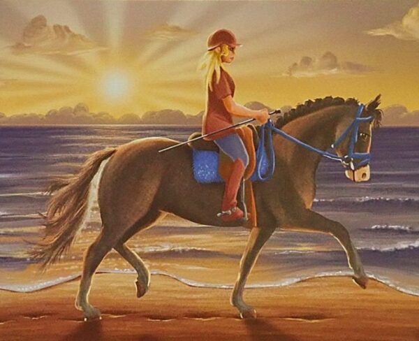 Depesche: Horses Dreams Drawing & Colouring Folio EUC - Image 3