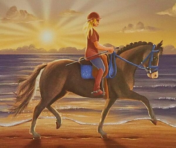 Depesche: Horses Dreams Drawing & Colouring Folio EUC - Image 3