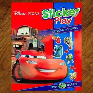 Disney Pixar: Sticker Play Awesome Activities Book NOS