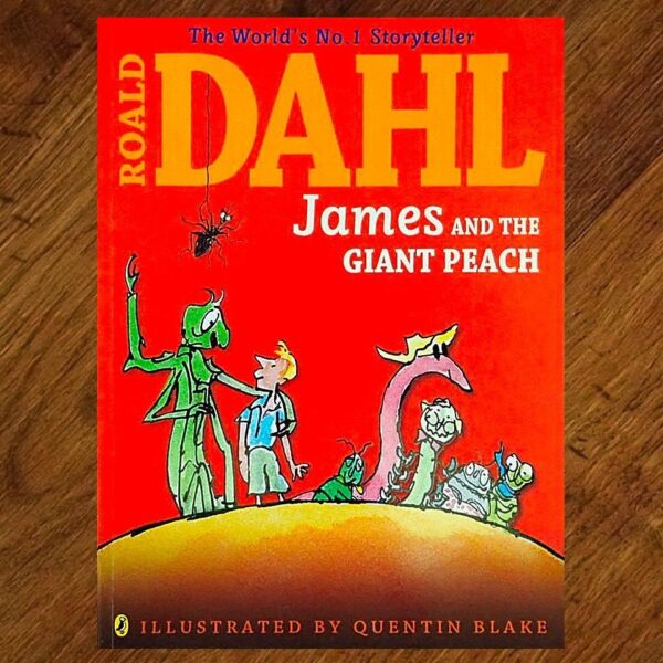 James and the Giant Peach (Roald Dahl) BIG Chapter Book EUC