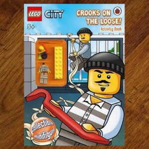 Lego City: Crooks on the Loose! Activity Book & Minifig NOS