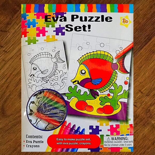 Lincraft: Birthday Crayon Puzzle Pack Sealed NOS