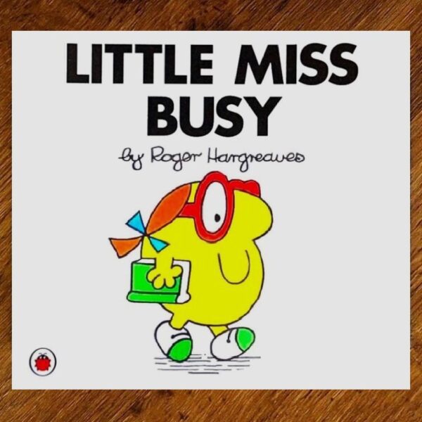 Little Miss Busy (Roger Hargreaves) BIG Story Book GUC