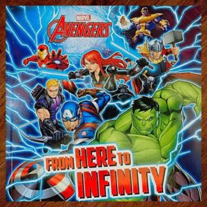 Marvel Avengers: From Here to Infinity Picture Story Book EUC