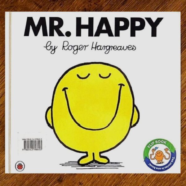 Mr Tickle & Mr Happy (Roger Hargreaves) BIG Flip Book GUC - Image 2